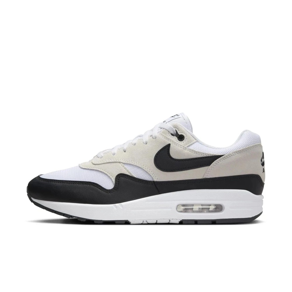 Nike Air Max 1 ESS Men's Size 8 White/Black- Summit White FZ5808-101 NEW